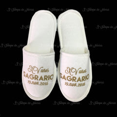 Pantufla personalizada para Evento 50 pares