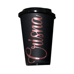 Termo personalizado para Novia, XV años y eventos Tipo café