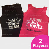 2 Playeras personalizadas para Novia, XV años, Eventos